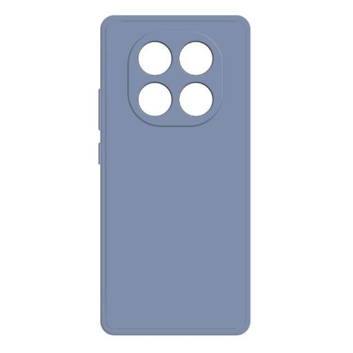 Redmi Note 14 Pro 5G Grey Liquid Silicone Phone Case - 1