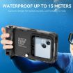 RedPepper 4th Gen Diving Case for iPhone, Waterproof 15m (Black) - 6
