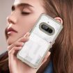 Nothing Phone 3a Colorful Series Acrylic Hybrid TPU Case - Transparent Grey - 7