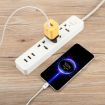 KO-72 38W QC3.0 USB & USB-C PD Quick Charger, EU Plug, Yellow - 5