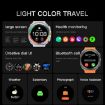 X7 1.51" IPS Screen Bluetooth Smart Watch with Health Monitoring Silver - 4