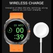 X7 1.51" IPS Screen Bluetooth Smart Watch with Health Monitoring Silver - 5