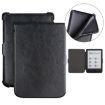 Pocketbook B606/628/633/632/627/616 TPU Leather Tablet Case - Black - 1