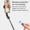 Lenovo Thinkplus H11L Bluetooth Selfie Stick with Dual Fill Lights, Black - 7