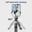 Lenovo Thinkplus H18B Bluetooth Selfie Stick, Dual Fill Light, 1.8m, Black - 2