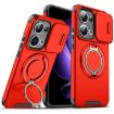 OPPO Reno13 5G Global Red Sliding Camshield Ring Holder Case - 1