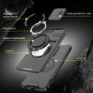 OPPO Reno13 F 5G Phone Case - Sliding Camshield Ring Holder, Black - 4