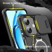 OPPO A3x Global Camshield Ring Holder Phone Case - Black - 5