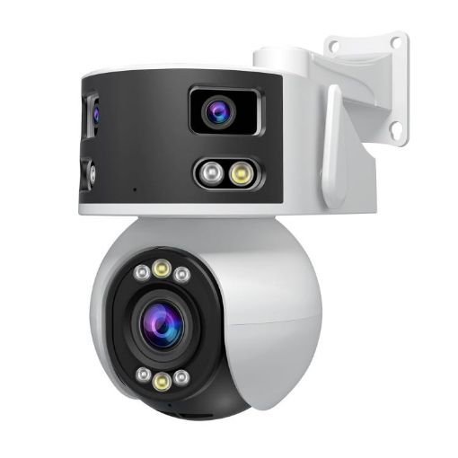 SriHome SH055B 8MP HD Panoramic PTZ Dome Camera with AU Plug - 1