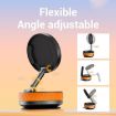 K10B White Car Phone Holder - Rotatable, Magnetic, Foldable Vacuum - 4