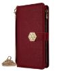 OPPO Find X8s+ 5G Red Leather Crossbody Handle Phone Case - 2