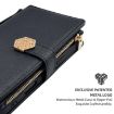 Realme P3 Ultra 5G Black Crossbody Leather Phone Case - 4
