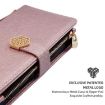 Realme P3 Ultra 5G Rose Gold Crossbody Leather Phone Case - 4