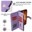 Redmi Note 14S 4G Purple Crossbody Leather Phone Case - 3