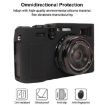 FUJIFILM X100VI Litchi Texture Silicone Protective Case - Black - 4