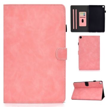 Samsung Galaxy Tab A7 10.4 2020 Leather Case Rose Gold with Card Slots - 1