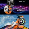 HAMTOD GT98 Smart Watch - 1.53" Headphones, Bluetooth Call, NFC, Heart Rate - 4