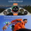 HAMTOD GT98 Smart Watch - 1.53" Headphones, Bluetooth Call, NFC, Heart Rate - 8