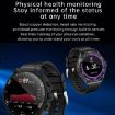Q11 Dual-mode Bluetooth Headphones Smart Watch, 1.58" - Black, Bluetooth Call - 7