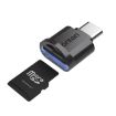 Onten OTN-CR533 Type-C to Micro SD/TF Card Reader - Black - 3