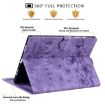 Tecno MegaPad 11 Purple Cartoon Sakura Cat Leather Tablet Case - 7