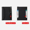 Magnetic Passport Card Holder RFID Anti-theft Document Bag - Black - 6