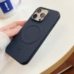 iPhone 15 Pro Dark Blue Stripe MagSafe TPU Case - 4