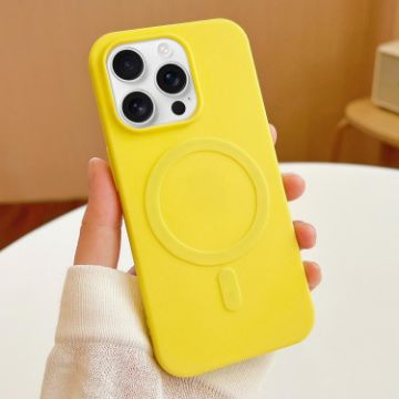iPhone 16 Pro Max MagSafe TPU Case - Yellow Stripe - 1
