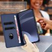 Ulefone Note 19 Retro Leather Wallet Phone Case - Dark Blue - 6