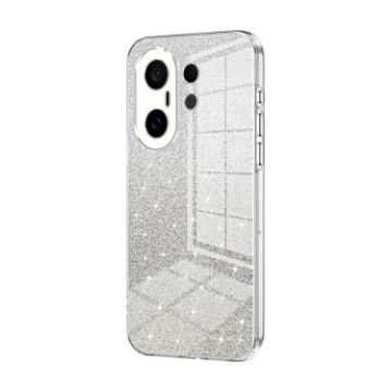 Vivo S30 Pro Mini Gradient Glitter Electroplated Transparent Case - 1