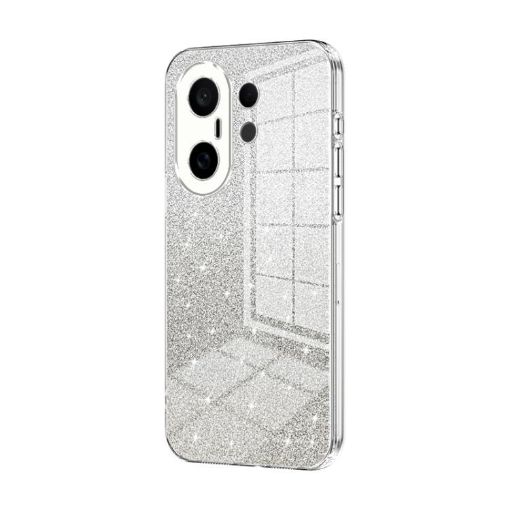 Vivo S30 Pro Mini Gradient Glitter Electroplated Transparent Case - 1
