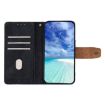 Redmi Note 14S 4G Black Leather RFID Blocking Phone Case - 3