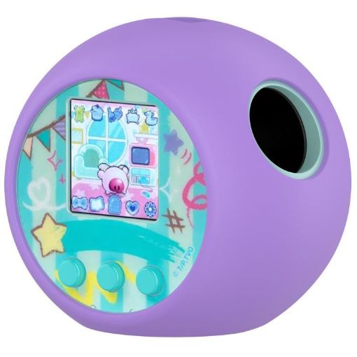 Punirunes Interactive Toy Digital Pet Silicone Case - Purple - 1