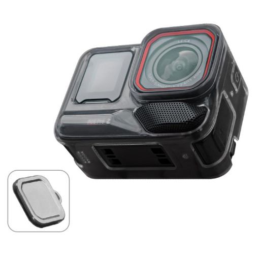 Insta360 Ace/Ace Pro/Pro 2 Soft TPU Case with Lens Cover - Ink Grey - 1
