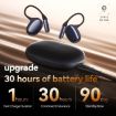 F20 Ear-Hook ANC Noise Reduction BT 5.4 IPX5 Wireless Earphones Black - 3