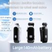 K88 Business Lavalier Single Ear Bluetooth Earphones - Black Silver - 3