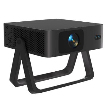 N5-A 1280x720P LCD Smart HD Projector, EU Plug, Black - 1