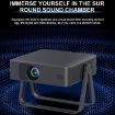 N5-A 1280x720P LCD Smart HD Projector, EU Plug, Black - 7