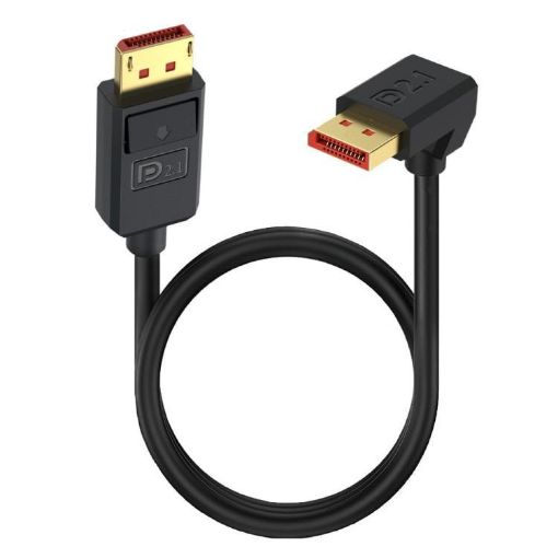 16K DisplayPort Extension Adapter Cable, DP2.1 to DP2.1, 50cm, 52Gbps - 1