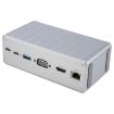 BYL2428 13-in-1 USB-C Hub Docking Station, 4K, PD100W Support, Grey - 2