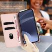 Xiaomi 14 Ultra 5G Pink Retro Leather Wallet Phone Case - Global Version - 6