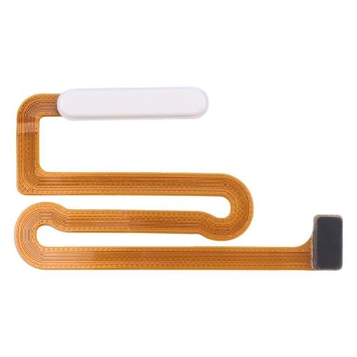 Samsung Galaxy M12/A12 Fingerprint Sensor Flex Cable White Original - 1