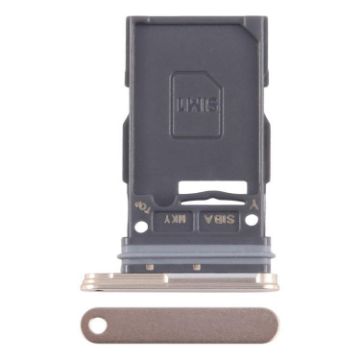 Samsung Galaxy S24 SM-S921B Gold Original SIM Card Tray - 1