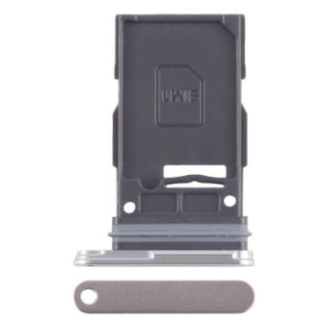 Samsung Galaxy S24+ SM-S926B Silver Original SIM Card Tray - 1
