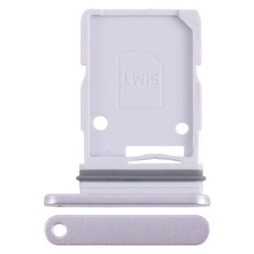 Original White SIM Card Tray for Samsung Galaxy A36 SM-A366B - 1