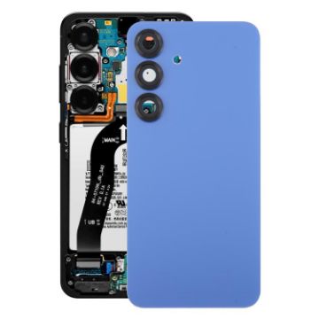 Samsung Galaxy S25 SM-S931 Sea Blue OEM Battery Back Cover & Lens Cover - 1