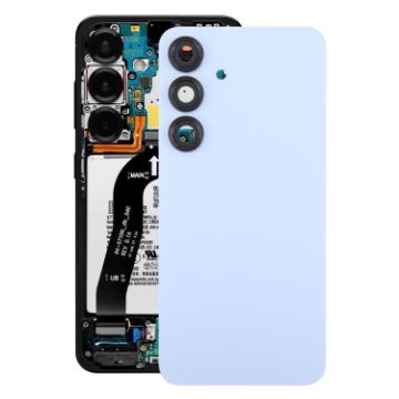 Samsung Galaxy S25 SM-S931 OEM Battery Back Cover Glacier Blue Lens - 1