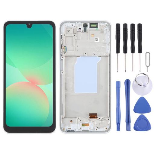 Samsung Galaxy A26 SM-A266B 6.46" OLED LCD Screen Assembly White - 1