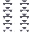 Samsung Galaxy A36 SM-A366B Power & Volume Buttons 10pcs (Black) - 1