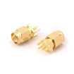 10 PCS SMA Female Jack 1.6mm PCB Clip Mount RF Connectors - 2